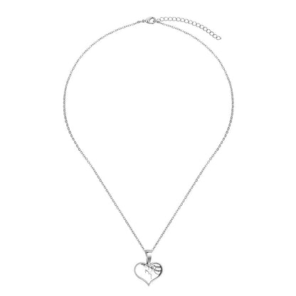 Personality Trend European And American Popular Love Pendant Necklace Jewelry