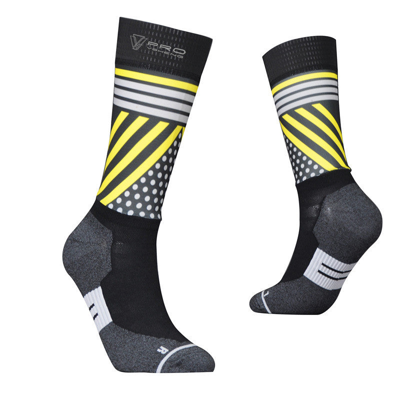 Trendy Cycling Sports Socks Men's and Women's Basketball Socks