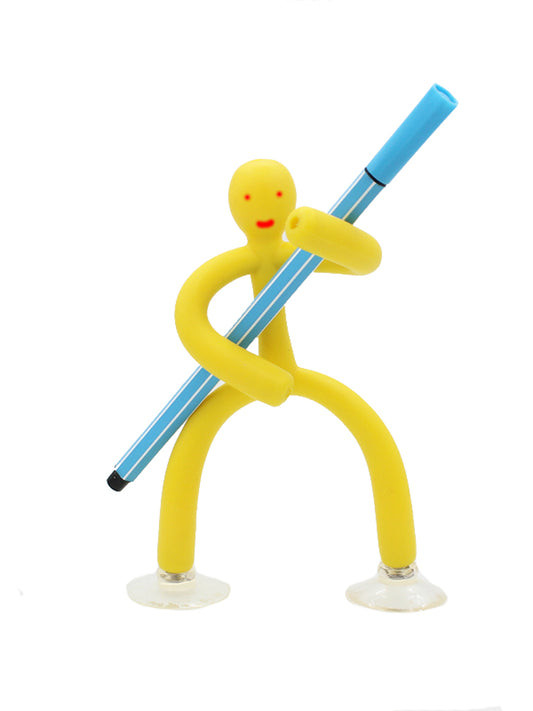 Cute Multipurpose Yellow Man Holder Magnets