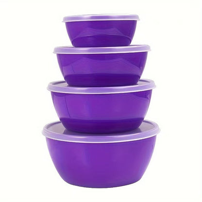 Personality Plastic Round Bento Storage Box