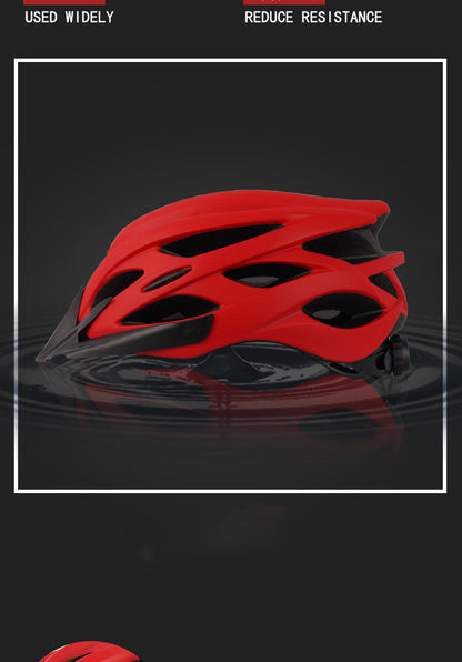 Bicycle Helmet Head Cap Integrated Mountain Road Bike Bicycle Light