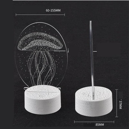 3D Small Table Lamp