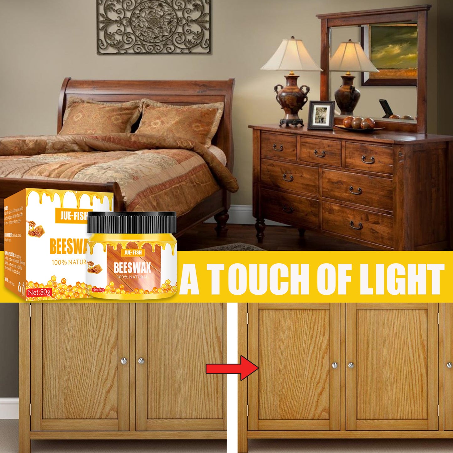 Furniture Care Wood Polishing Natural Beeswax