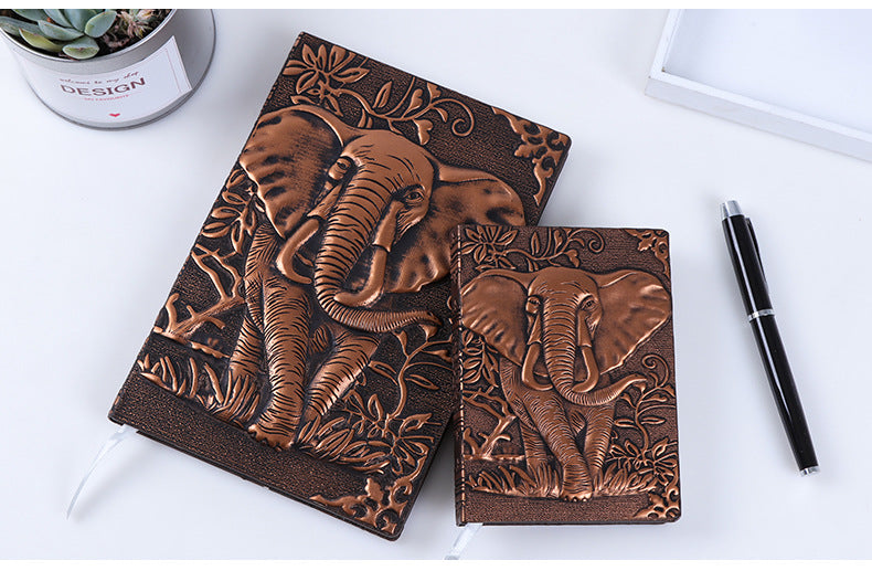 Manufacturer-customized European-style Embossed Retro Notebook Notebook Notepad
