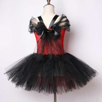 Handmade girls net yarn tutu skirt