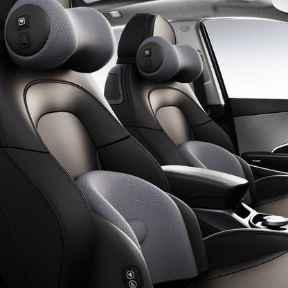 Car Neck Pillow Seat Electric Massage Waist Cushion