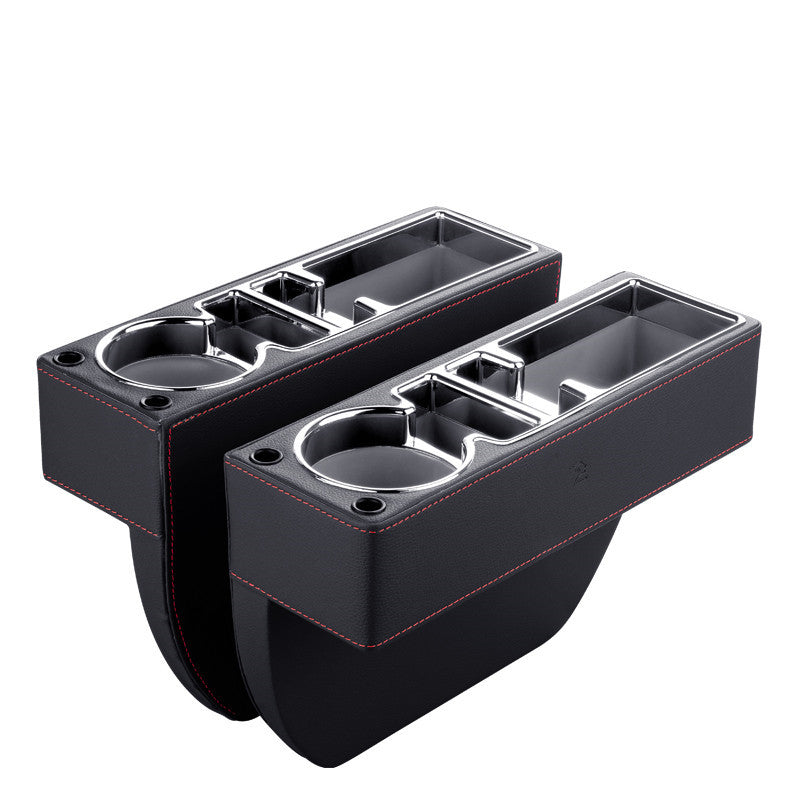 Car storage box seat clamp gap storage box