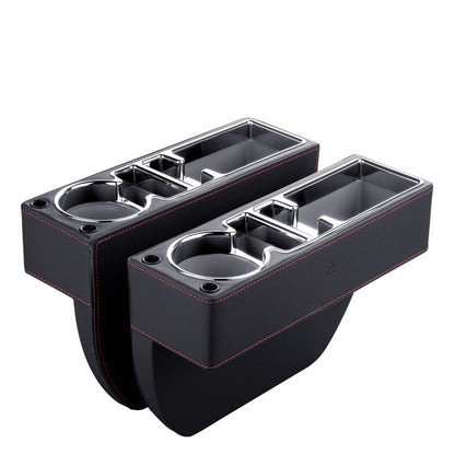 Car storage box seat clamp gap storage box