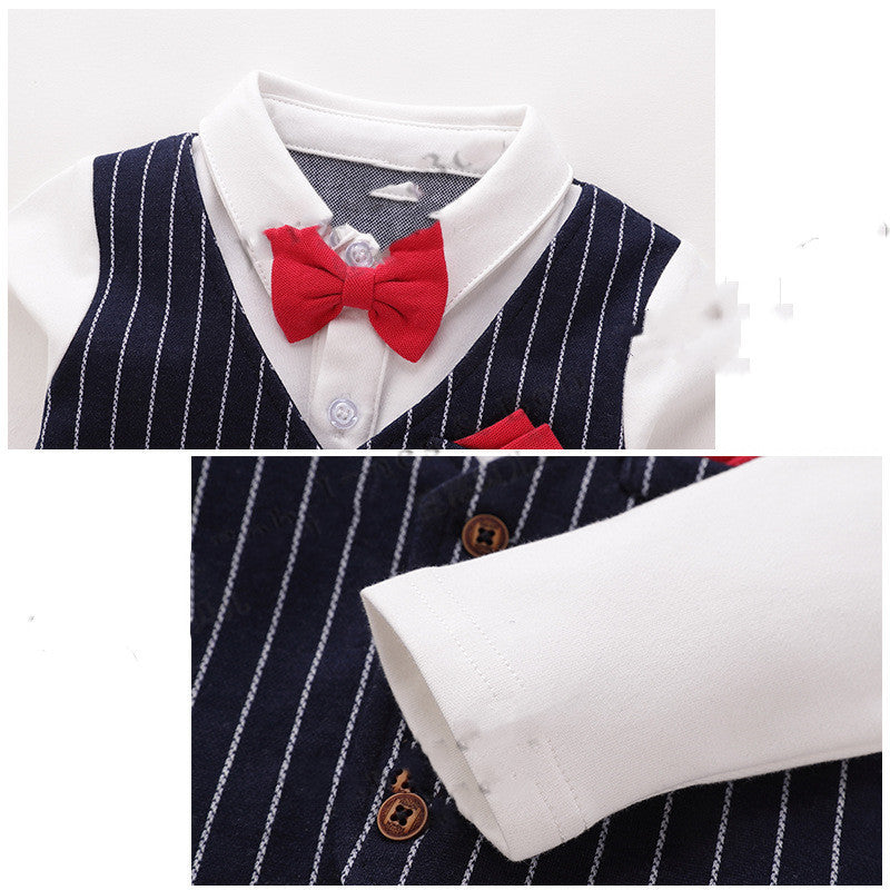 Autumn and winter boy gentleman suit