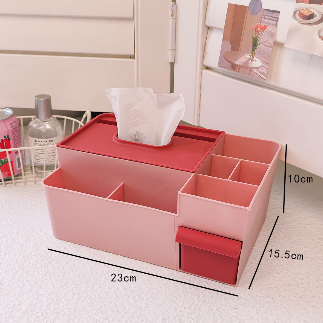 Yilan Simple Desktop Storage Box Creative Tissue Box