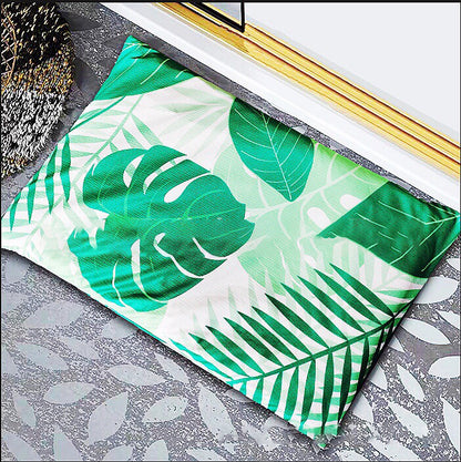 Diatomite soft foot pad absorbent quick drying antiskid bathroom mat