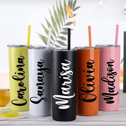 Customized Name Wedding Gift Stainless Steel Vacuum Cup Gift