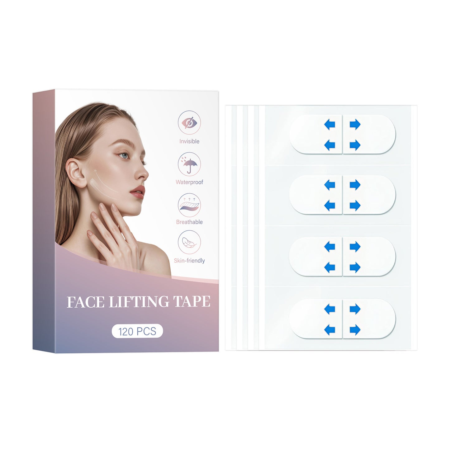 Lifting Small V Face Physical Lifting Fading Wrinkle Tightening Chin Lifting Stickers