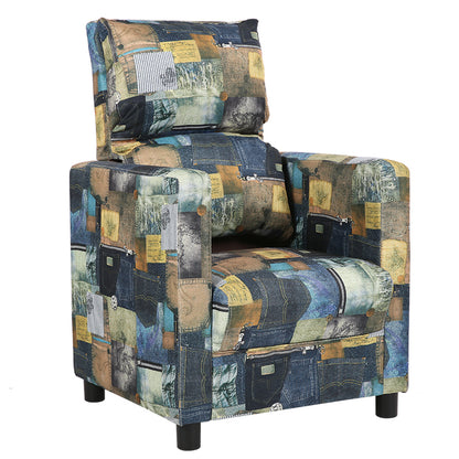 European Style Single Person Cloth Sofa