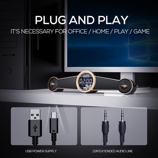 Computer Audio Home MiNi Subwoofer Long Bluetooth Speaker