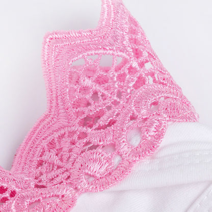 Children's dress crown sleeveless dress 0-2 full moon