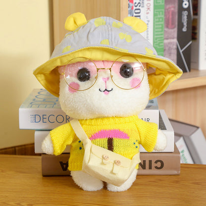 Cute net red hamster doll