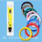 3D print pen 3D pen two generation graffiti 3D stereoscopic paintbrush children puzzle painting toys