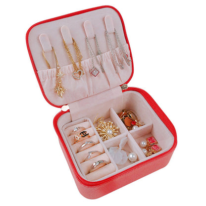 Earrings Earrings Ring Jewelry Box Square Gift