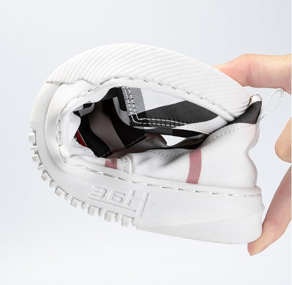 Trendy umbrella cloth men's shoes