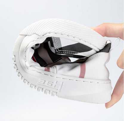 Trendy umbrella cloth men's shoes