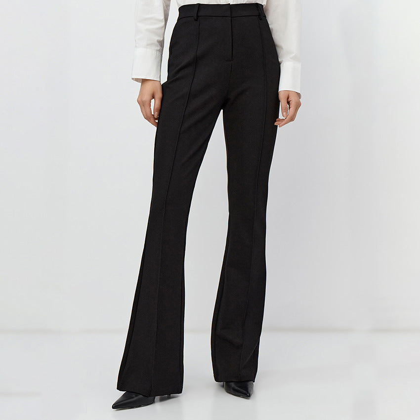 Slim Fit Casual Suit Pants For Women
