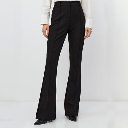 Slim Fit Casual Suit Pants For Women
