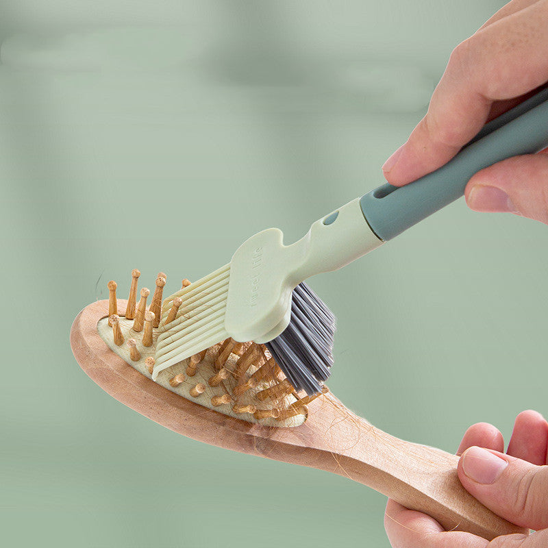 Plastic Hair Airbag Comb Cleaning Artifact