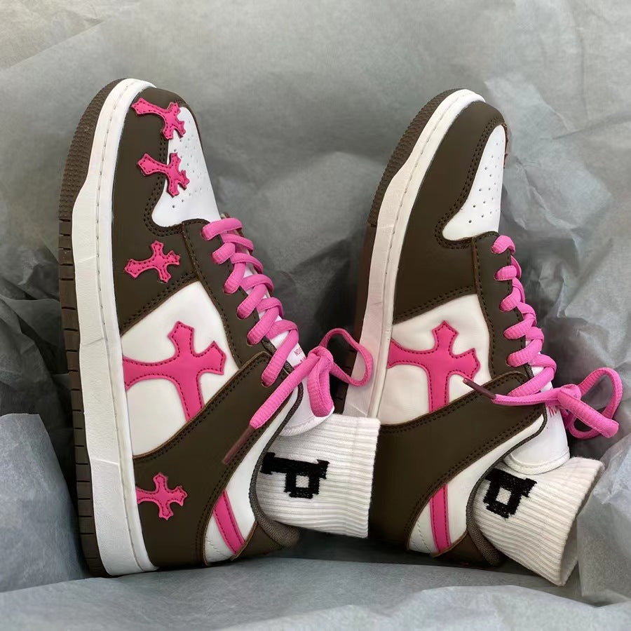 College Casual Moral Training Shoes For Men And Women - FLIPSTYLEZLLC