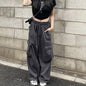 Women's Solid Elastic Waistband Jeans