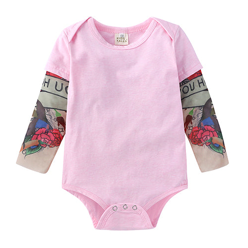 Baby cotton romper