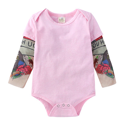 Baby cotton romper
