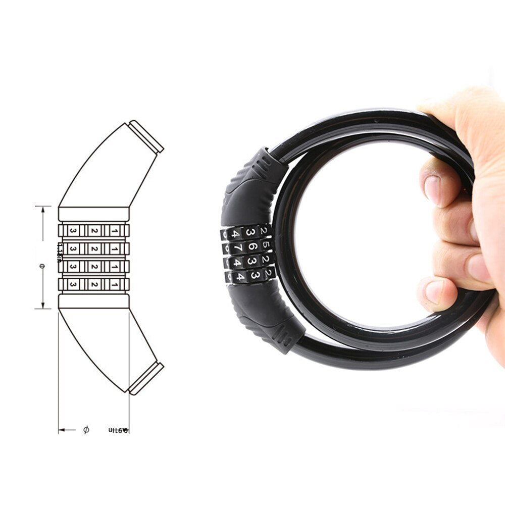 Road car lock bicycle accessories