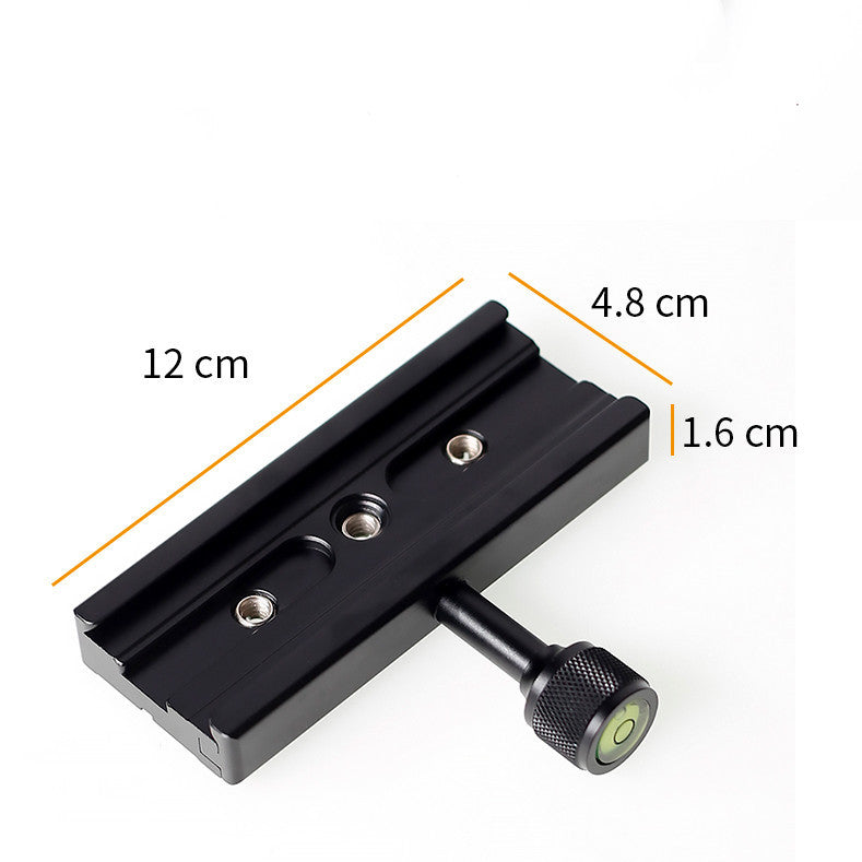 Universal Quick Release Plate Base Tripod Head Board Stabilizer Slide Rail