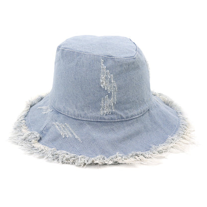 Big edge dome straw hat
