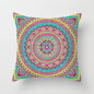 Ethnic style mandala pattern religious ceremony belief polyester pillowcase