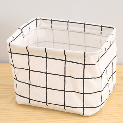 Table top storage basket