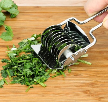 Stainless steel household manual pressing machine hand-operated multi-knife noodles machine multi-function rolling pin cutting vegetables flavors crusher