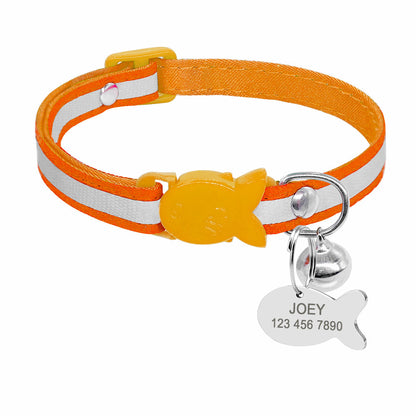 Collar Reflective Bell Adjustable Safety Buckle