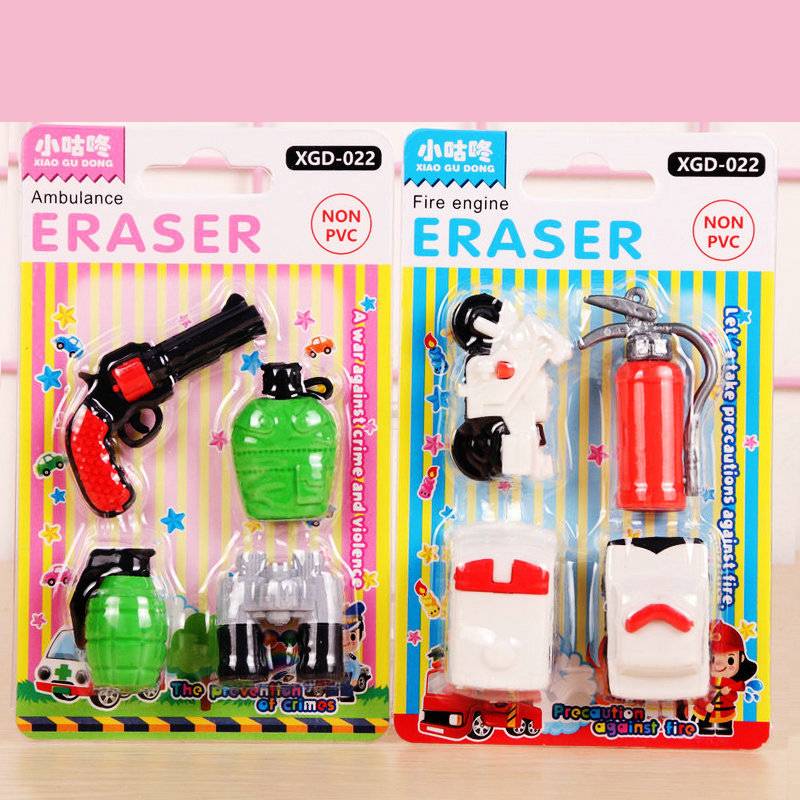 Mini Eraser Set