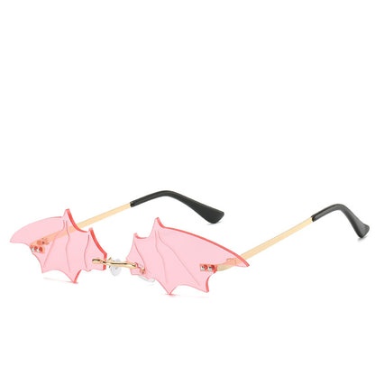 Bat shape personalized glasses