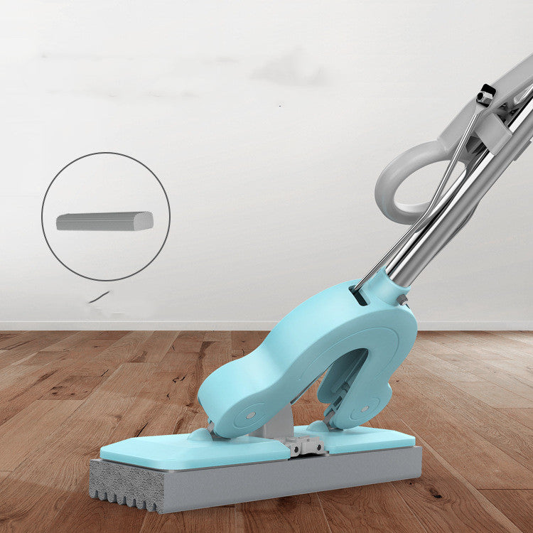 Rubber cotton absorbent water mop