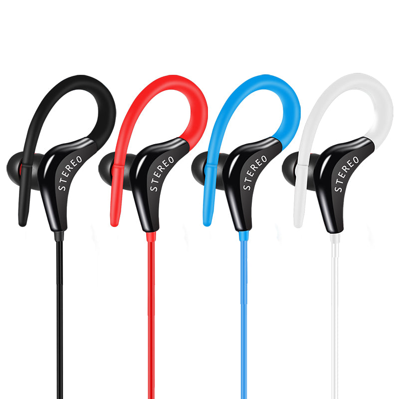 Earhook Headphones Super Bass Sport