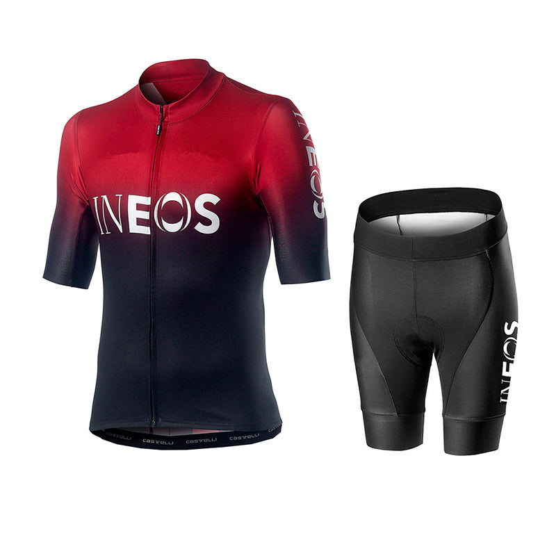 Men's and women's short sleeve road plus size cycling suit