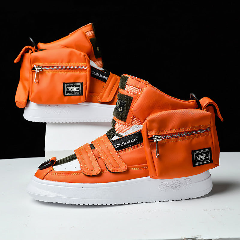 Personalized Big Pocket Hair Stylist High Top Shoes