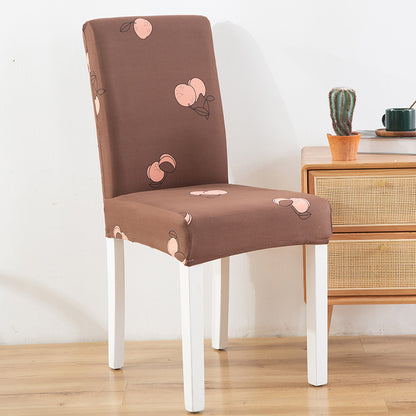 New Chair Cover Printed Chair Cover Elastic Antifouling Hotel Household Chair Cushion Protective Cover