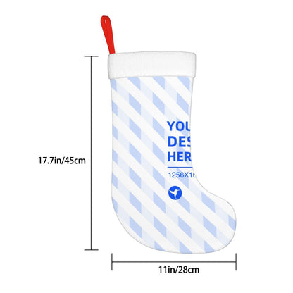 Create Your Own Double Sided Design Christmas Decorative Socks