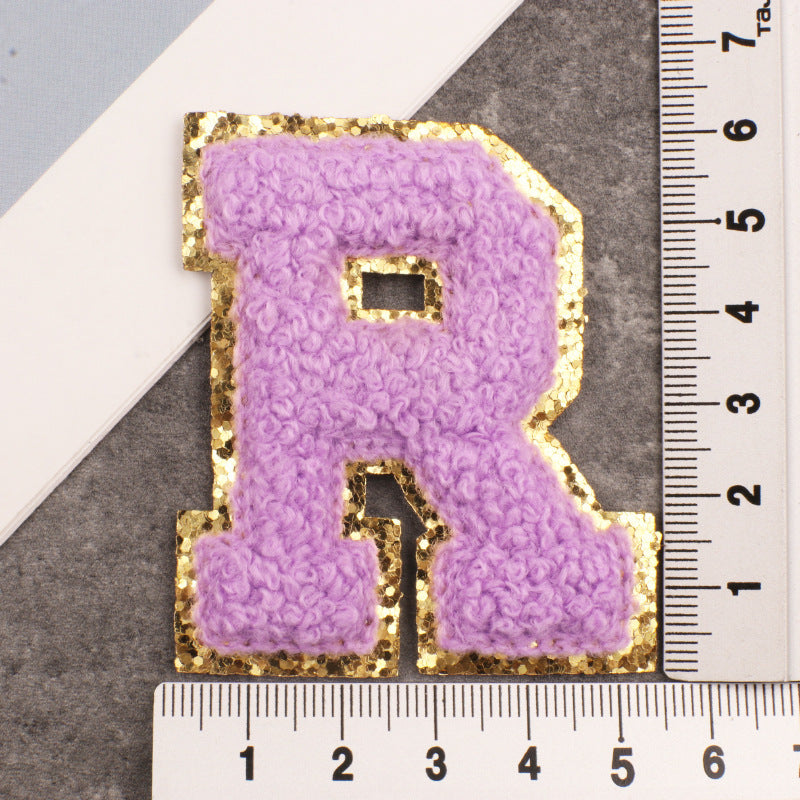 26 Letter Clothing Patch Embroider