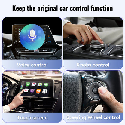 Carplay Smart Box 2-in-1 Upgrade Wireless Carplay Wireless Android Auto Mini-Portable