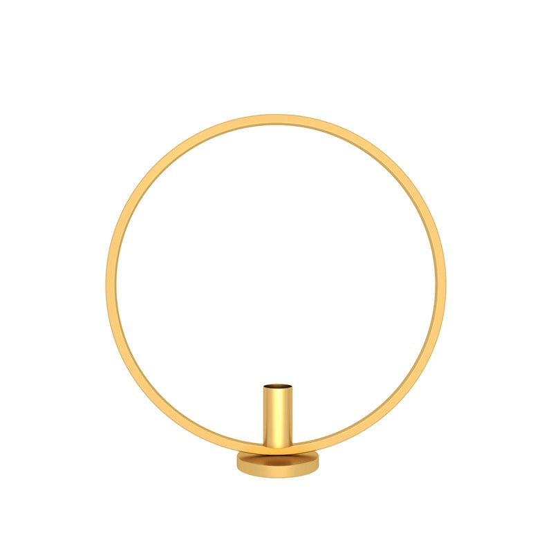 Round simple round square table